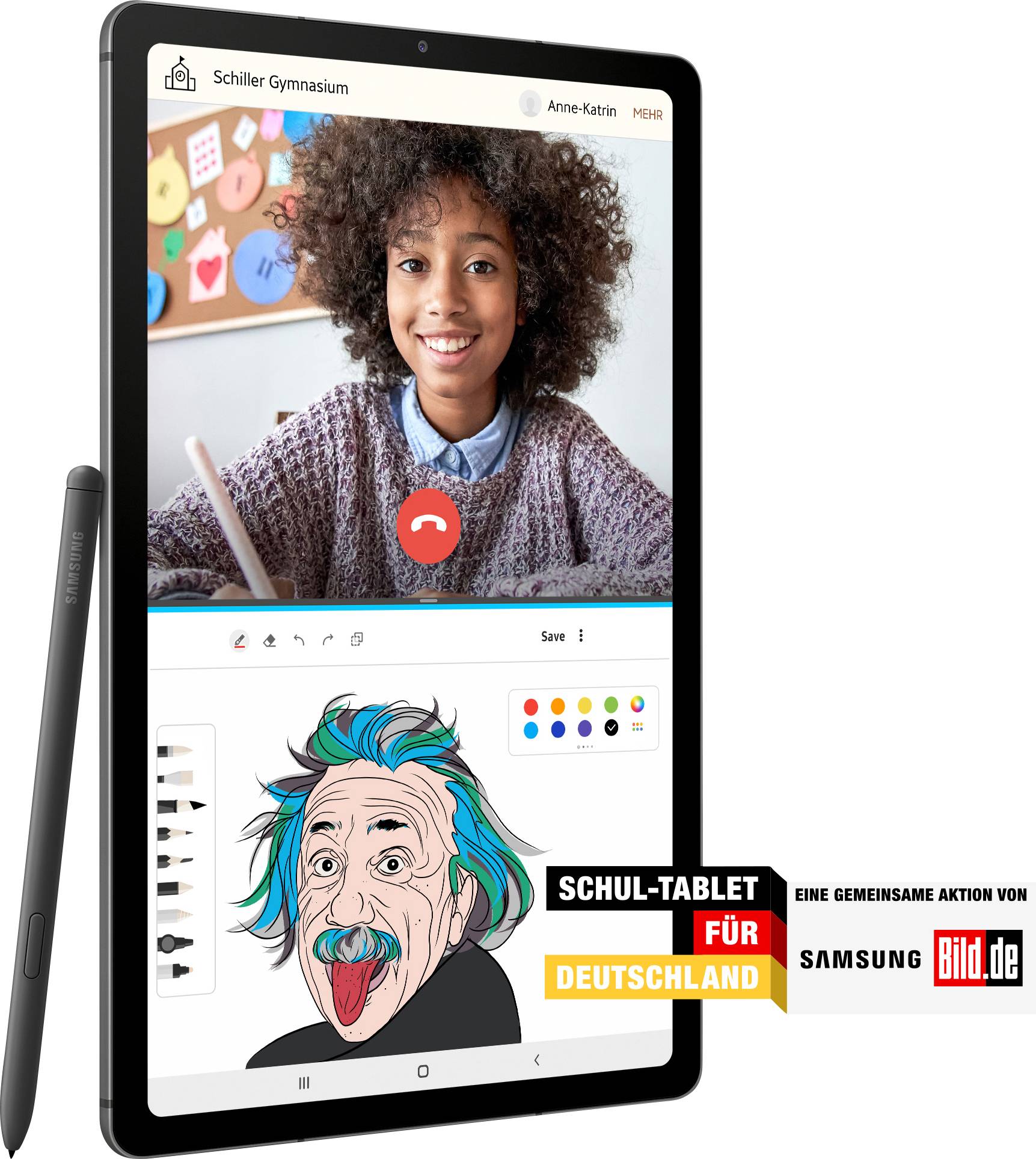 Samsung Galaxy Tab S6 Lite WiFi 64 GB Grau Android-Tablet 26.4 cm (10.4 Zoll) 2.3 GHz, 1.7 GHz Android™ 10 2000 x 1200 Pixel