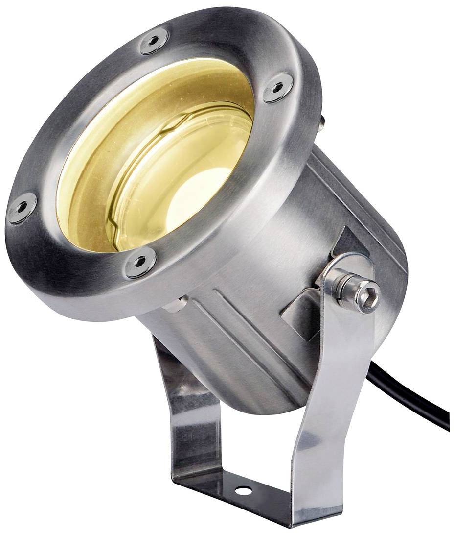 SLV 1001962 NAUTILUS Gartenstrahler LED 9W Silber