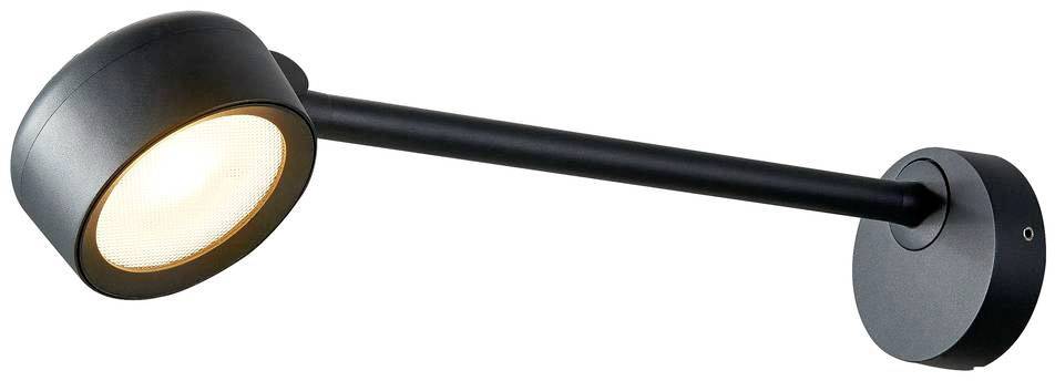 SLV ESKINA D 1002905 LED-Spiegelleuchte, LED-Bilderleuchte 14.5W Warmweiß, Kaltweiß Anthrazit