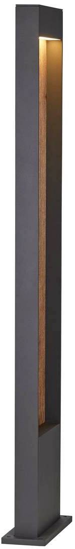 SLV 1002959 FLATT 100 Außenstandleuchte 9.7W Braun