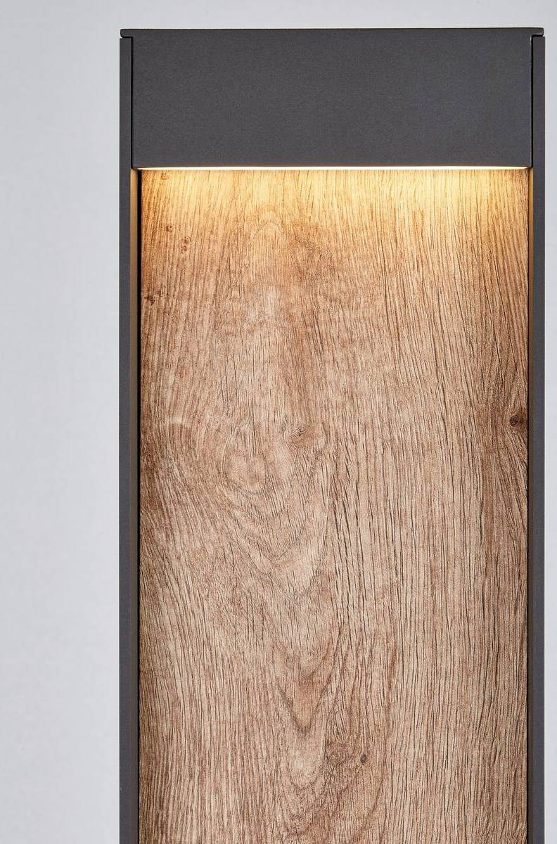 SLV 1002959 FLATT 100 Außenstandleuchte 9.7W Braun