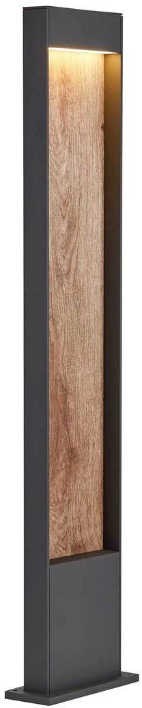 SLV 1002959 FLATT 100 Außenstandleuchte 9.7W Braun