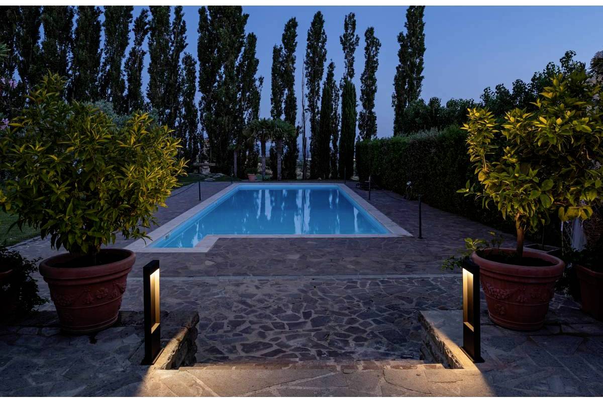 SLV 1002956 FLATT 65 Außenstandleuchte 9.7W Anthrazit