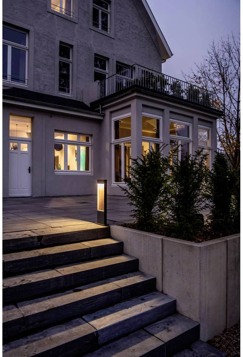 SLV 1002957 FLATT 65 Außenstandleuchte 9.7W Braun