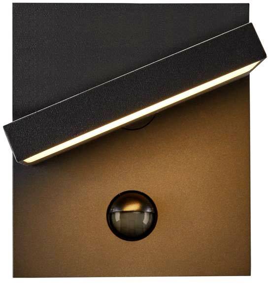 SLV ABRIDOR SENSOR 1002990 Außenwandleuchte mit Bewegungsmelder LED 12W Anthrazit