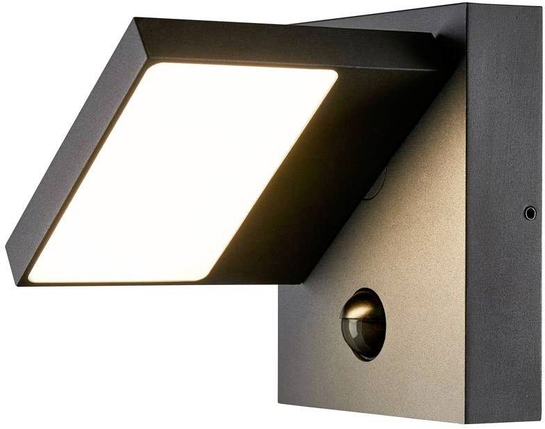 SLV ABRIDOR SENSOR 1002990 Außenwandleuchte mit Bewegungsmelder LED 12W Anthrazit