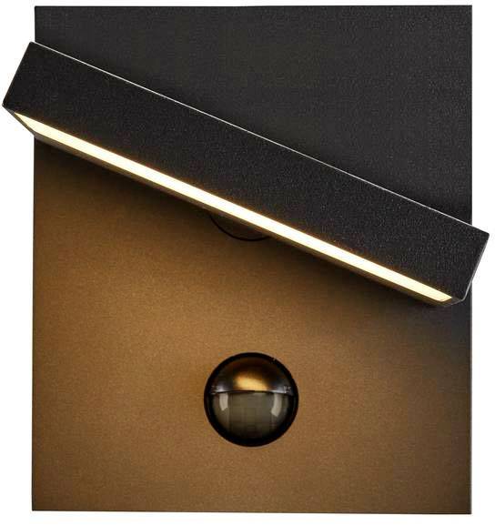 SLV ABRIDOR SENSOR 1002990 Außenwandleuchte mit Bewegungsmelder LED 12W Anthrazit