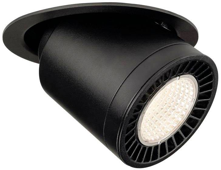 SLV 1003307 Deckeneinbauring LED 31 W Schwarz