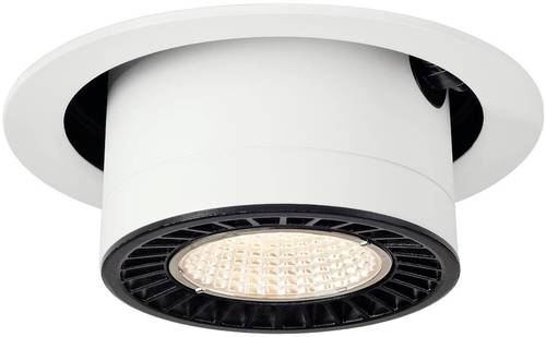 SLV 1003310 Deckeneinbauring 36W Warm-Weiß Weiß