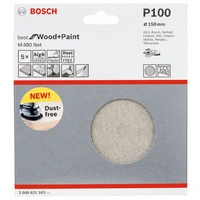 Bosch Accessories 2608621163 2608621163 Exzenterschleifpapier Körnung 100 (Ø) 150mm 5St. Bosch Accessories 2608621163 2608621163 Exzenterschleifpapier Körnung 100 (Ø) 150mm 5St.