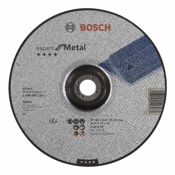 Bosch Accessories 2608600226 2608600226 Trennscheibe gekröpft 230mm Stahl