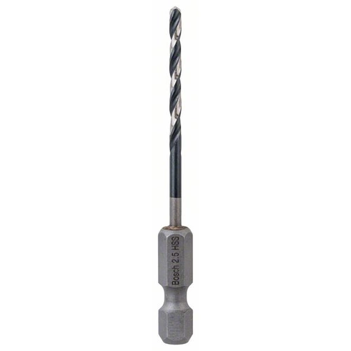 Bosch Accessories 2608577047 Metall-Spiralbohrer 2.50mm Gesamtlänge 69mm DIN 338 Bosch Accessories 2608577047 Metall-Spiralbohrer 2.50mm Gesamtlänge 69mm DIN 338