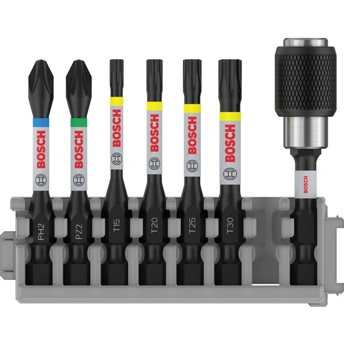 Bosch Accessories 2608522327 2608522327 Kreuzschlitz-Bit PH 2, PZ 2, T 15, T 20, T 25, T 30 1 Set Bosch Accessories 2608522327 2608522327 Kreuzschlitz-Bit PH 2, PZ 2, T 15, T 20, T 25, T 30 1 Set