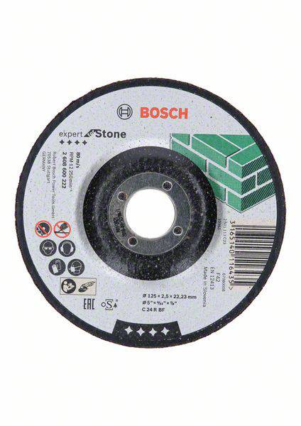 Bosch Accessories 2608600222 2608600222 Trennscheibe gekröpft 125 mm 1 St. Granit