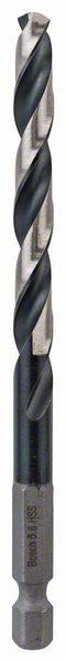 Bohrer mit spiralförmiger Schneide, geeignet für präzises Bohren in Metall oder Holz.