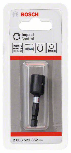 Bosch Accessories 2608522352 Steckschlüssel-Bit-Einsatz 10 mm 1/2"