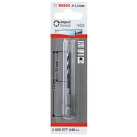 Bosch Accessories 2608577048 Metall-Spiralbohrer 3mm Gesamtlänge 72mm DIN 338 1St. Bosch Accessories 2608577048 Metall-Spiralbohrer 3mm Gesamtlänge 72mm DIN 338 1St.