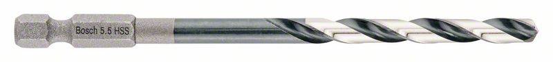 Bosch Accessories 2608577057 Metall-Spiralbohrer 5.5mm Gesamtlänge 98mm