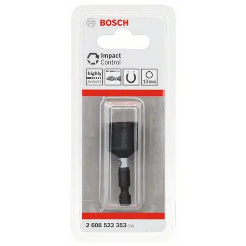 Bosch Accessories 2608522353 Steckschlüssel-Bit-Einsatz 13 mm 1/4" Bosch Accessories 2608522353 Steckschlüssel-Bit-Einsatz 13 mm 1/4"