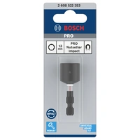 Bosch Accessories 2608522353 Steckschlüssel-Bit-Einsatz 13 mm 1/4" Bosch Accessories 2608522353 Steckschlüssel-Bit-Einsatz 13 mm 1/4"