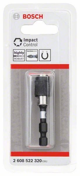 Bosch Accessories 2608522320 Schnellverschluss-Bithalter Impact Control, 1-teilig