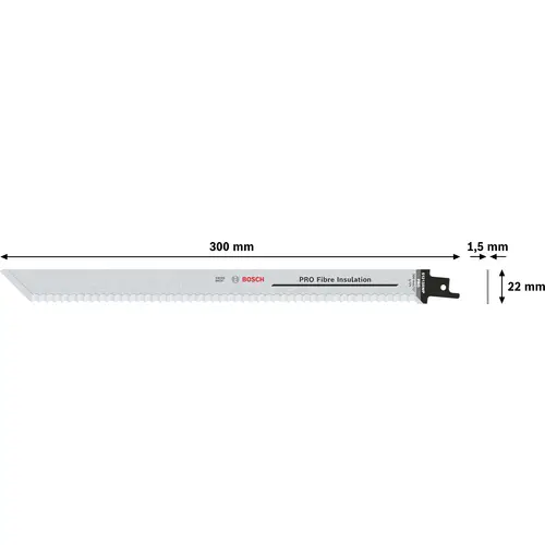 Bosch Accessories 2608635528 Säbelsägeblatt S 1213 AWP, Precision for FibreInsulation, 2er-Pack 1St. Bosch Accessories 2608635528 Säbelsägeblatt S 1213 AWP, Precision for FibreInsulation, 2er-Pack 1St.