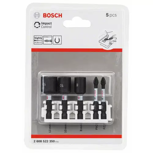 Bosch Accessories Steckschlüsseleinsatz-Set 2608522350 Bosch Accessories Steckschlüsseleinsatz-Set 2608522350