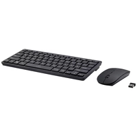 Renkforce RF-KMC-410 Kabellos Tastatur, Maus-Set Deutsch, QWERTZ Schwarz Renkforce RF-KMC-410 Kabellos Tastatur, Maus-Set Deutsch, QWERTZ Schwarz