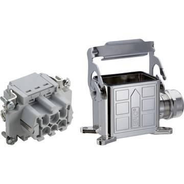 LAPP Steckverbinder-Set EPIC® ULTRA Kit H-B 75009737 6 + PE Push-In-Klemme 1 Set