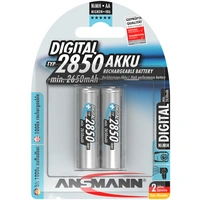 Ansmann Digital HR06 Mignon (AA)-Akku NiMH 2650 mAh 1.2 V 2 St. Ansmann Digital HR06 Mignon (AA)-Akku NiMH 2650 mAh 1.2 V 2 St.