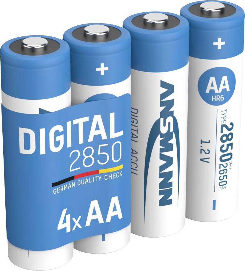 Ansmann Digital HR06 Mignon (AA)-Akku NiMH 2650 mAh 1.2V 4St.