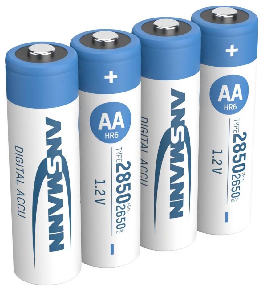 Ansmann Digital HR06 Mignon (AA)-Akku NiMH 2650 mAh 1.2 V 4 St.