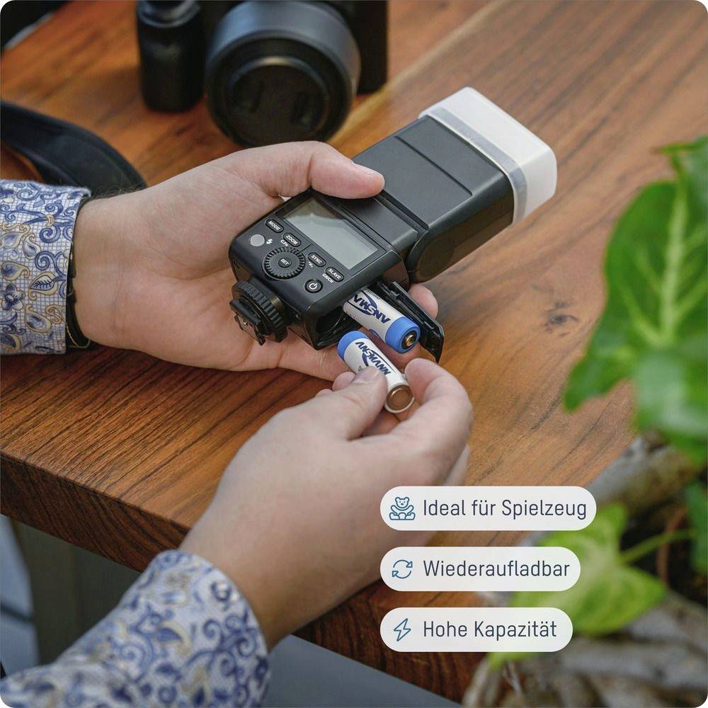 Ansmann Digital HR06 Mignon (AA)-Akku NiMH 2650 mAh 1.2V 4St.