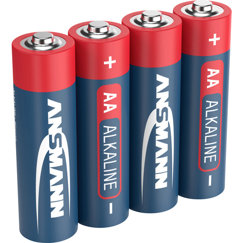 Ansmann LR06 Red-Line Mignon (AA)-Batterie Alkali-Mangan 1.5 V 4 St.