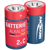 Ansmann LR14 Red-Line Baby (C)-Batterie Alkali-Mangan 1.5V 2St. Ansmann LR14 Red-Line Baby (C)-Batterie Alkali-Mangan 1.5V 2St.