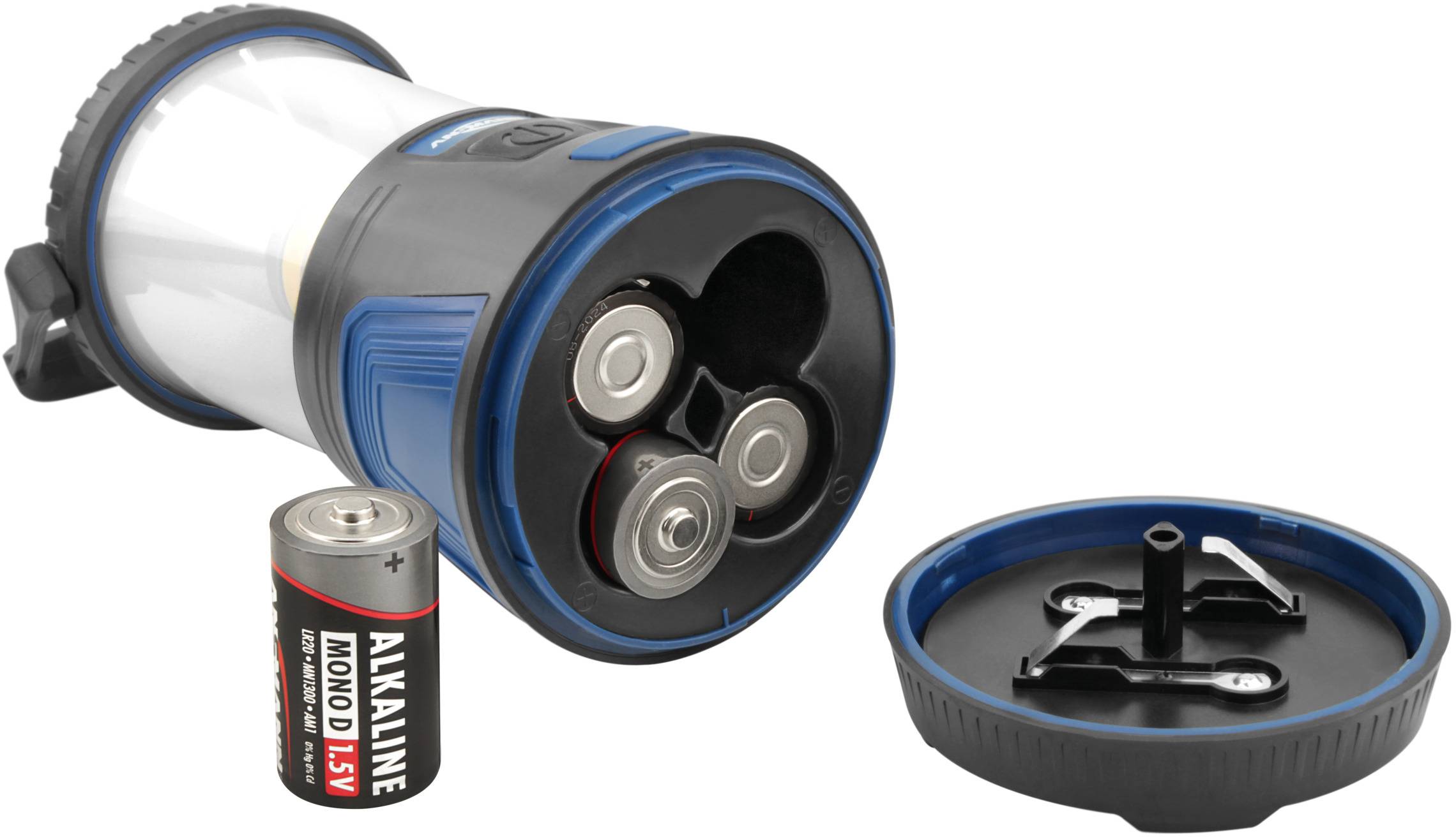 Ansmann 1600-0287 CL600B LED Camping-Laterne 600 lm batteriebetrieben Schwarz