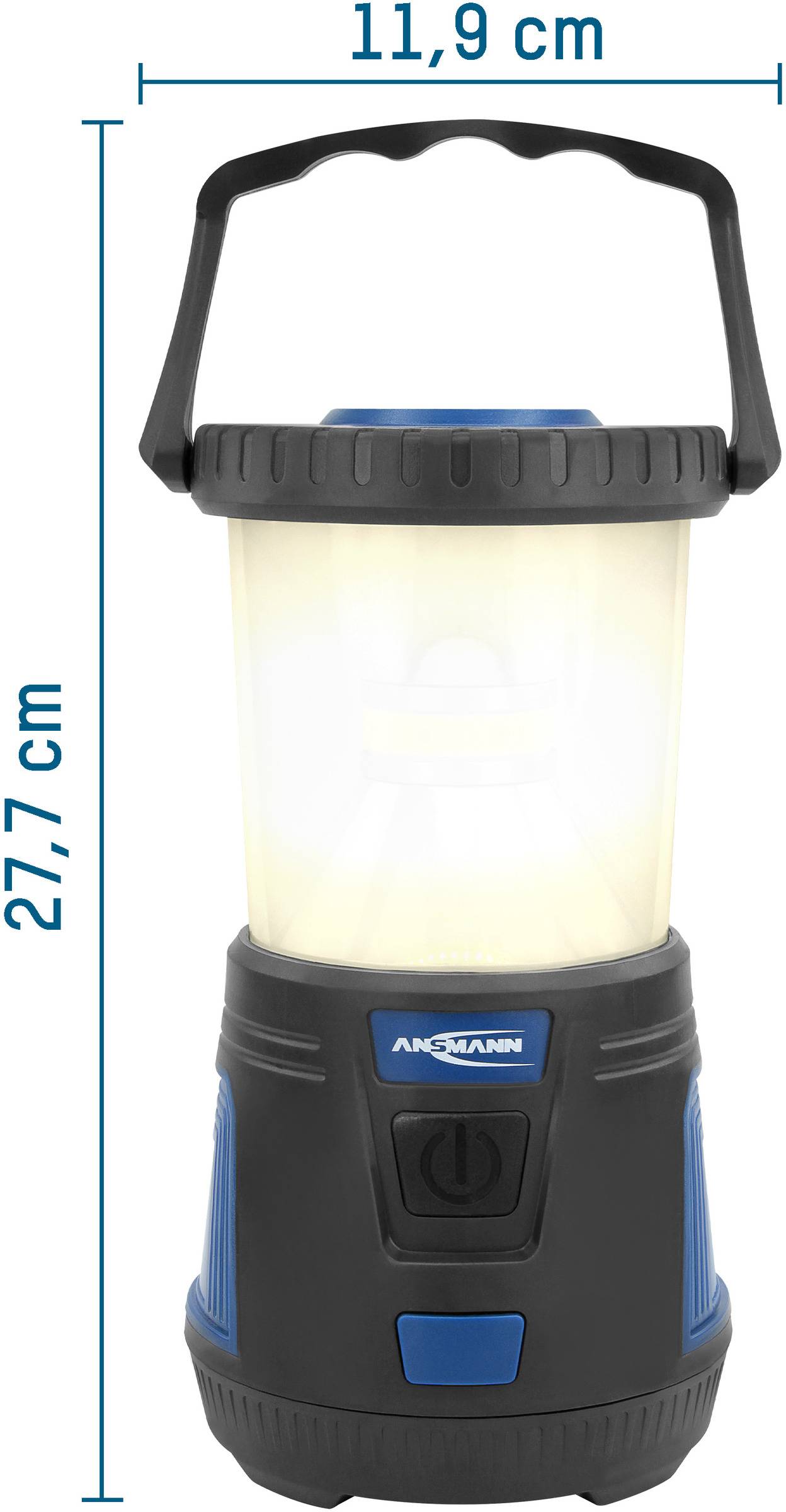 Ansmann 1600-0287 CL600B LED Camping-Laterne 600 lm batteriebetrieben Schwarz