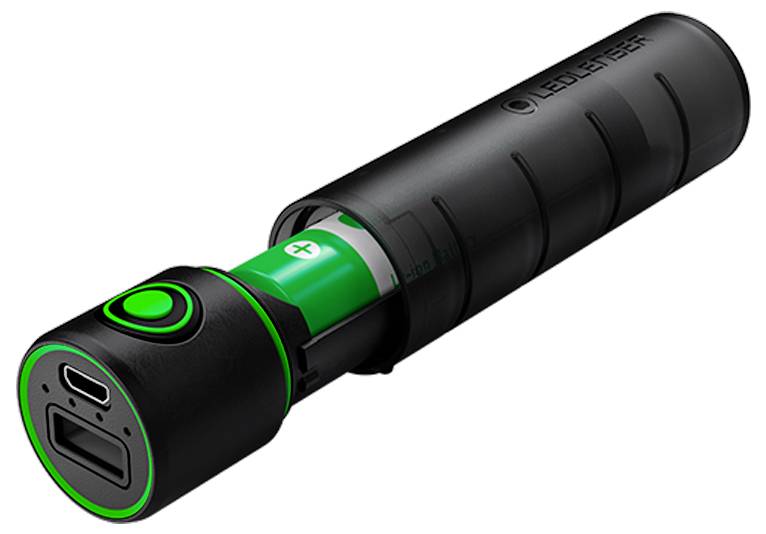 Ledlenser Flex3 Powerbank 3400 mAh Li-Ion Schwarz, Grün Statusanzeige, Outdoor