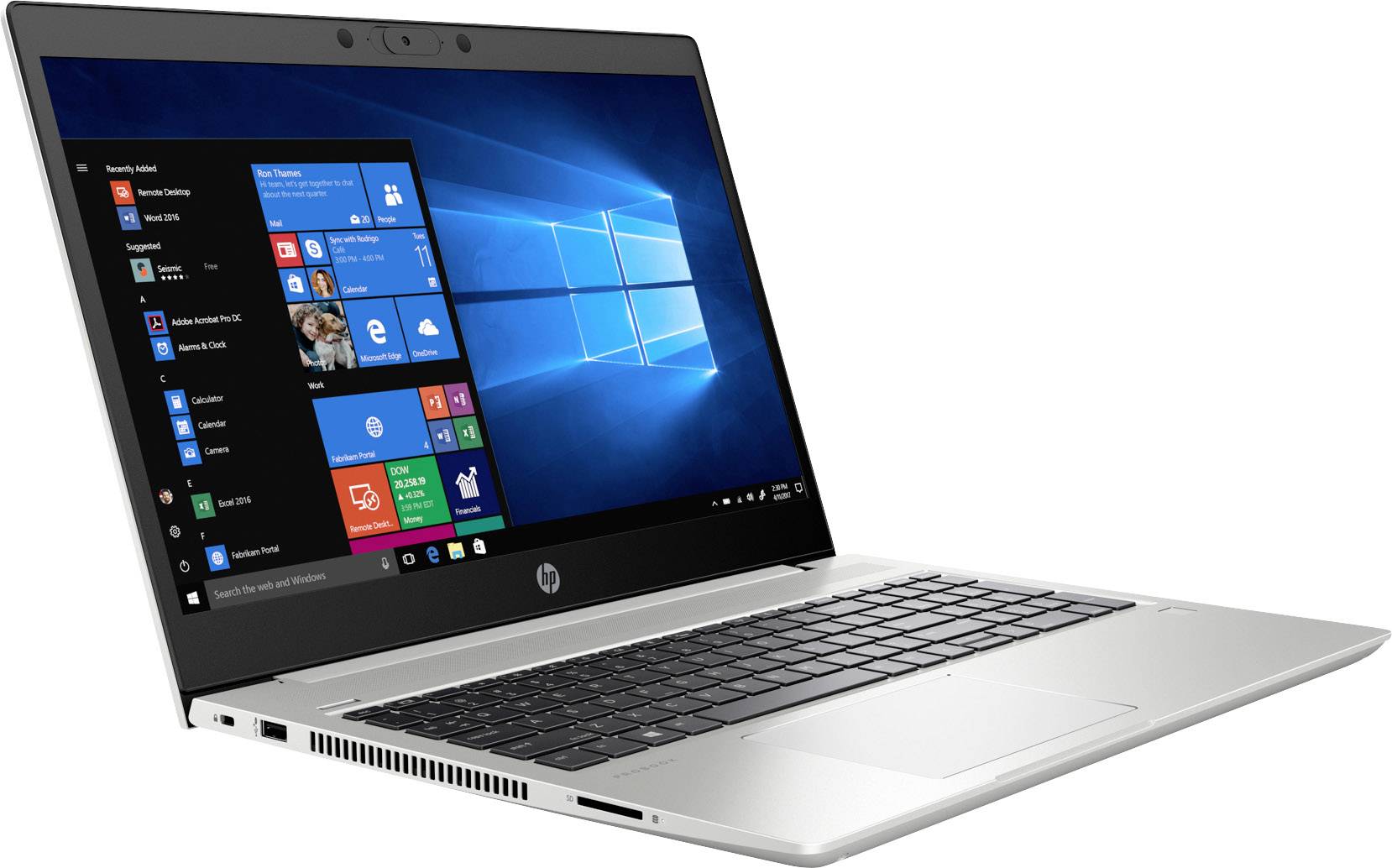 HP ProBook 450 G7 39.6cm (15.6 Zoll) Full-HD+ Notebook Intel® Core™ i7 I7-10510U 32GB RAM 1TB HDD 512GB SSD Nvidia GeForce MX250