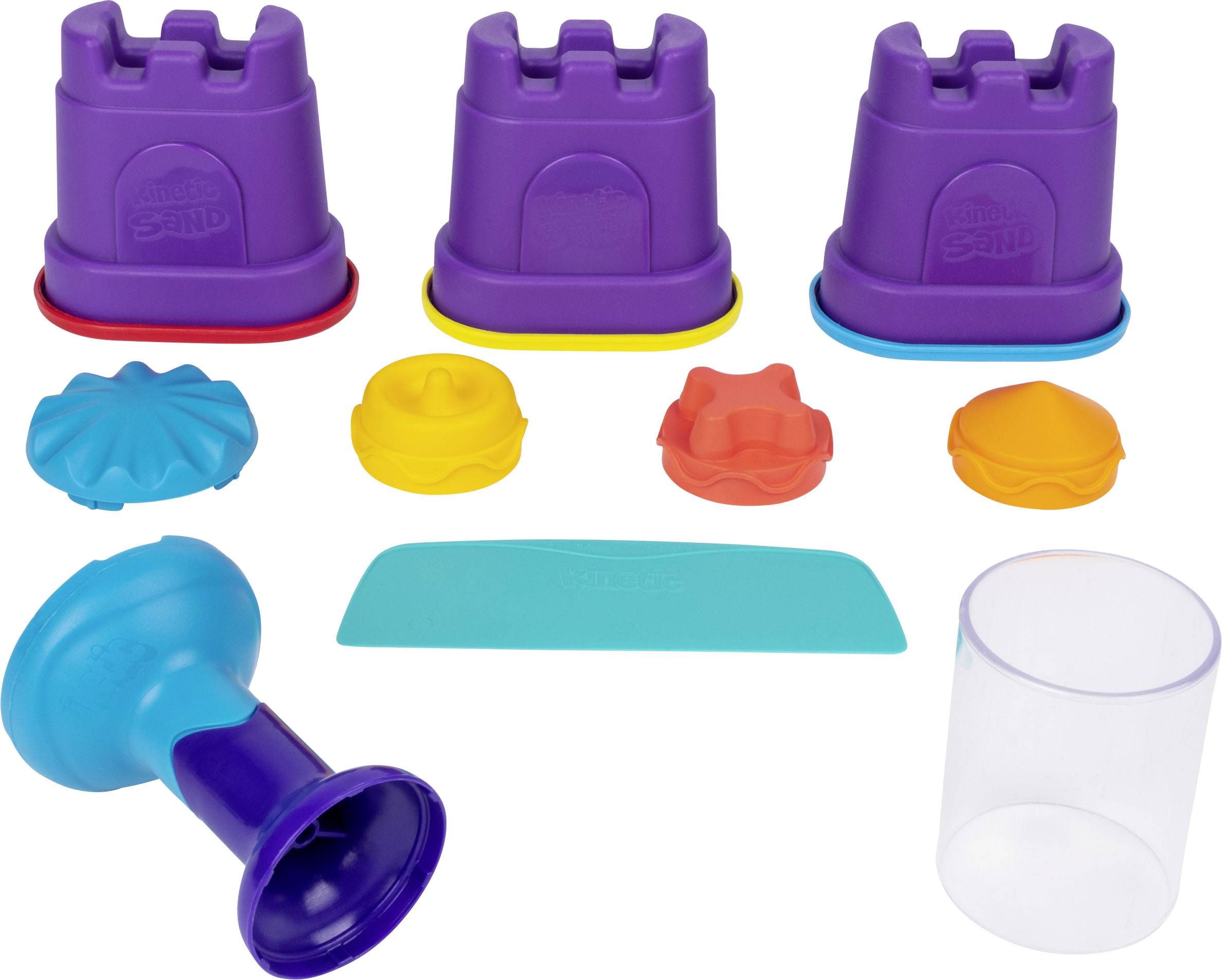 Spin Master Kinetic Sand Regenbogen Mix Set mit 383 g Kinetic Sand