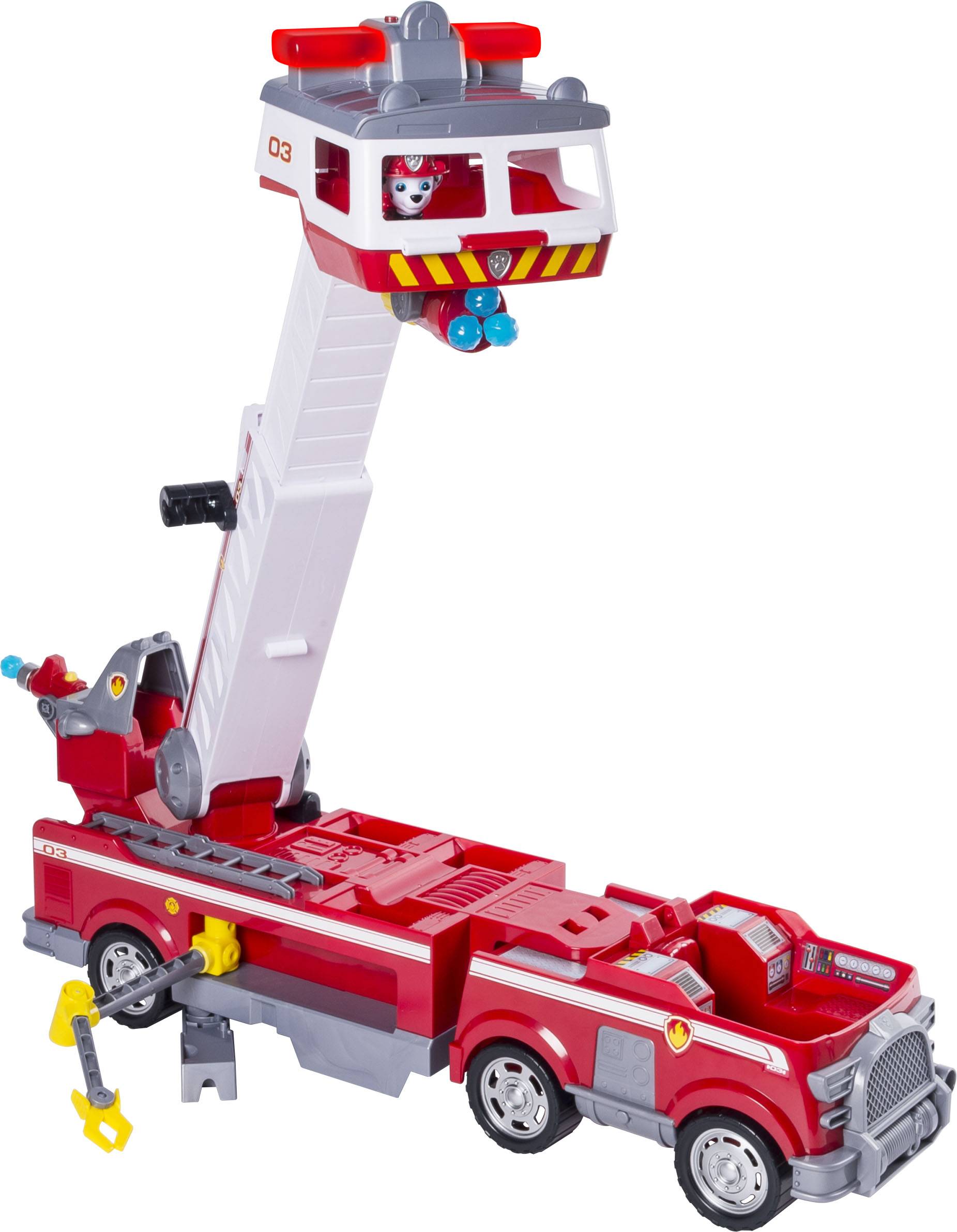 PAW Patrol Ultimate Rescue Feuerwehrauto mit Marshall - Figur