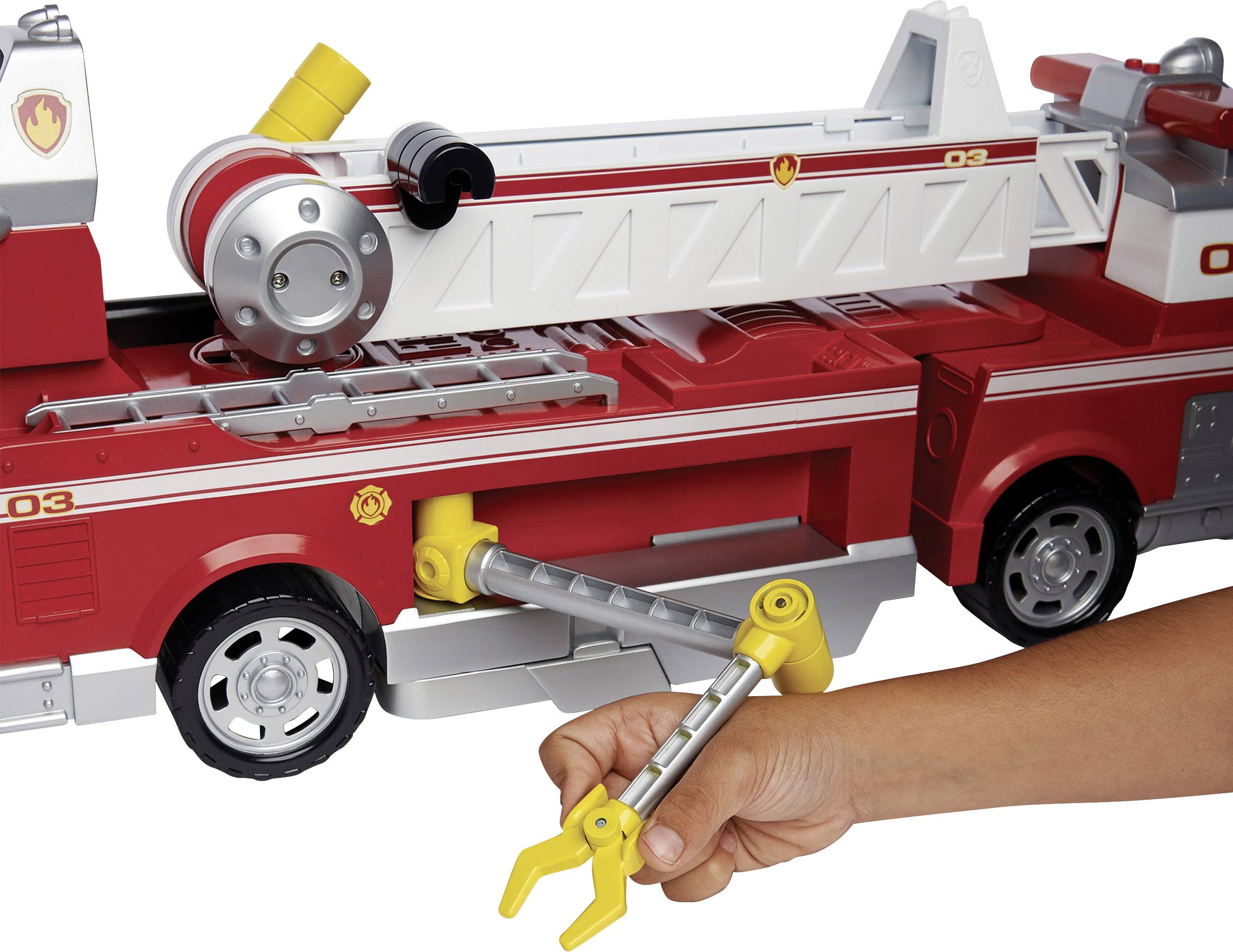 PAW Patrol Ultimate Rescue Feuerwehrauto mit Marshall - Figur