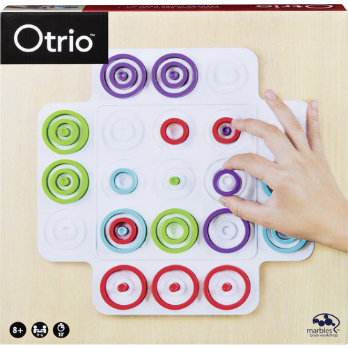 Spin Master Marbles Otrio - Spiel mit taktischem Twist (inkl. deutscher Anleitung) Marbles Games 6045065