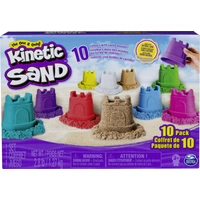 Spin Master Kinetic Sand Burgenförmchen mit Sand 10er - Set Spin Master Kinetic Sand Burgenförmchen mit Sand 10er - Set