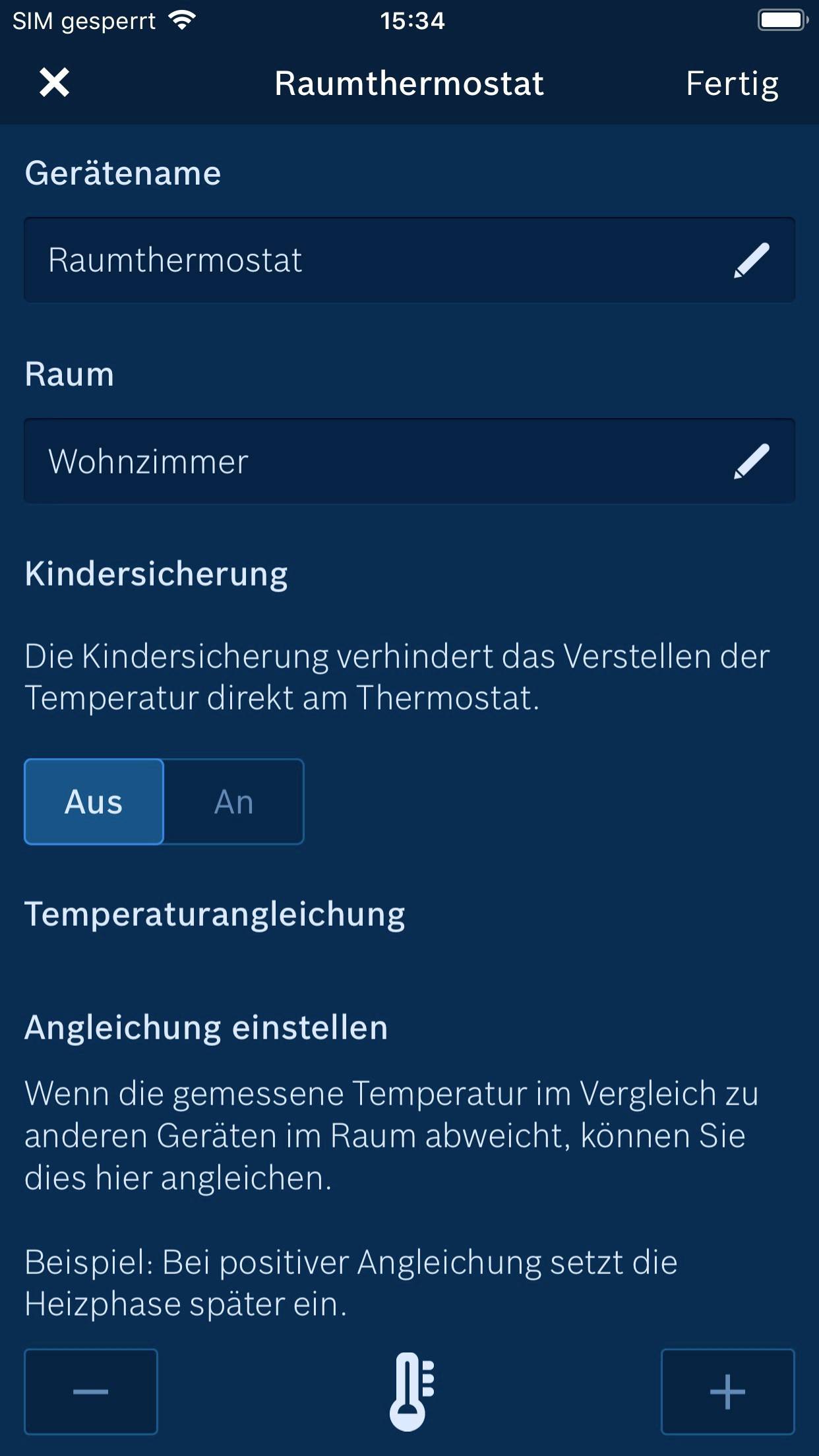 Bosch Smart Home Raumthermostat