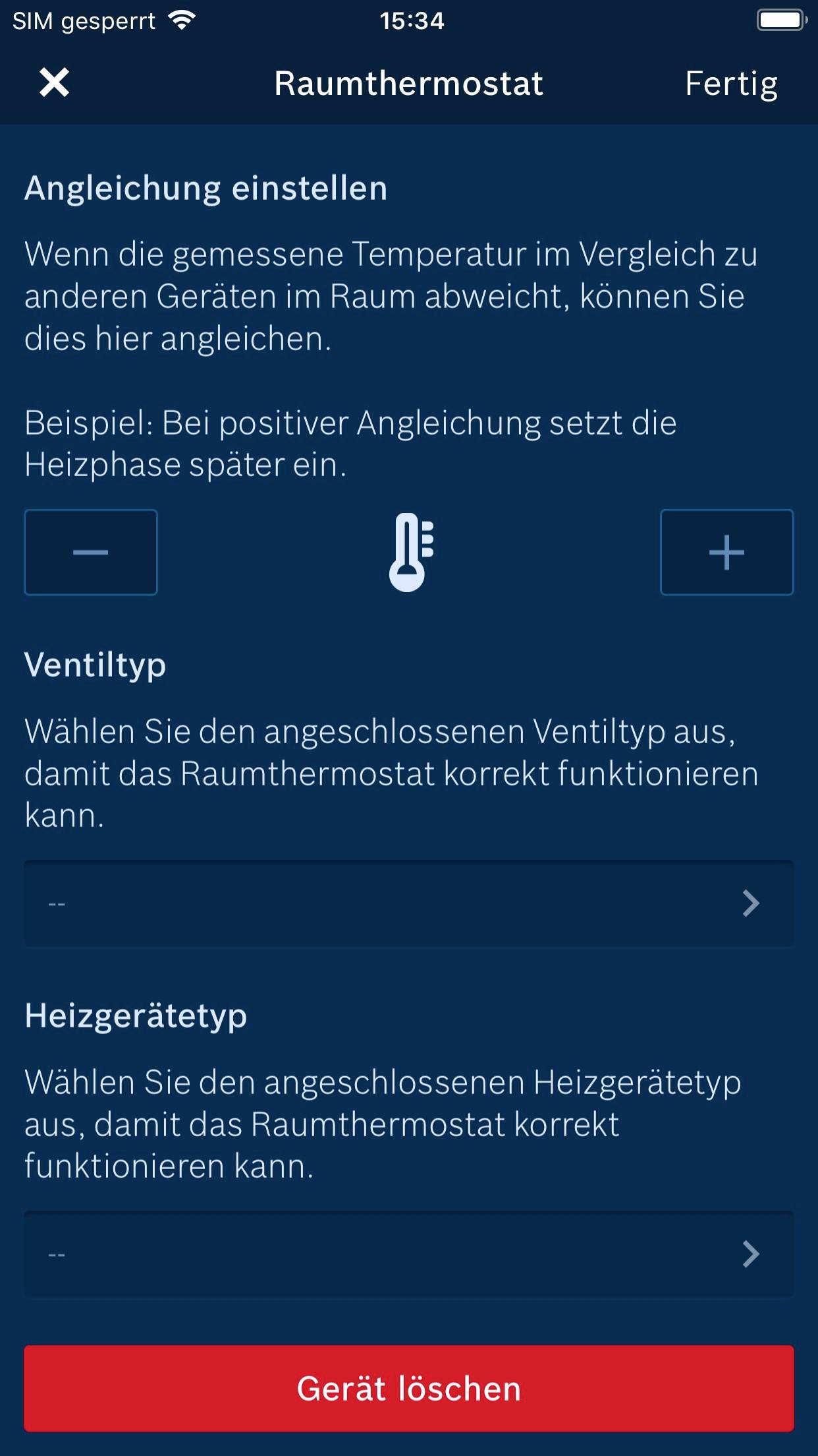 Bosch Smart Home Raumthermostat