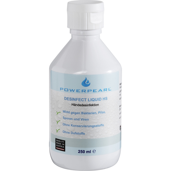 Powerpearl Desinfect Liquid HS 60211 Produit désinfectant bactéricide, fongicide, sporicide, virucide, levuricide 250 ml