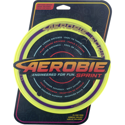 Aerobie Spring Flying Ring gelb
