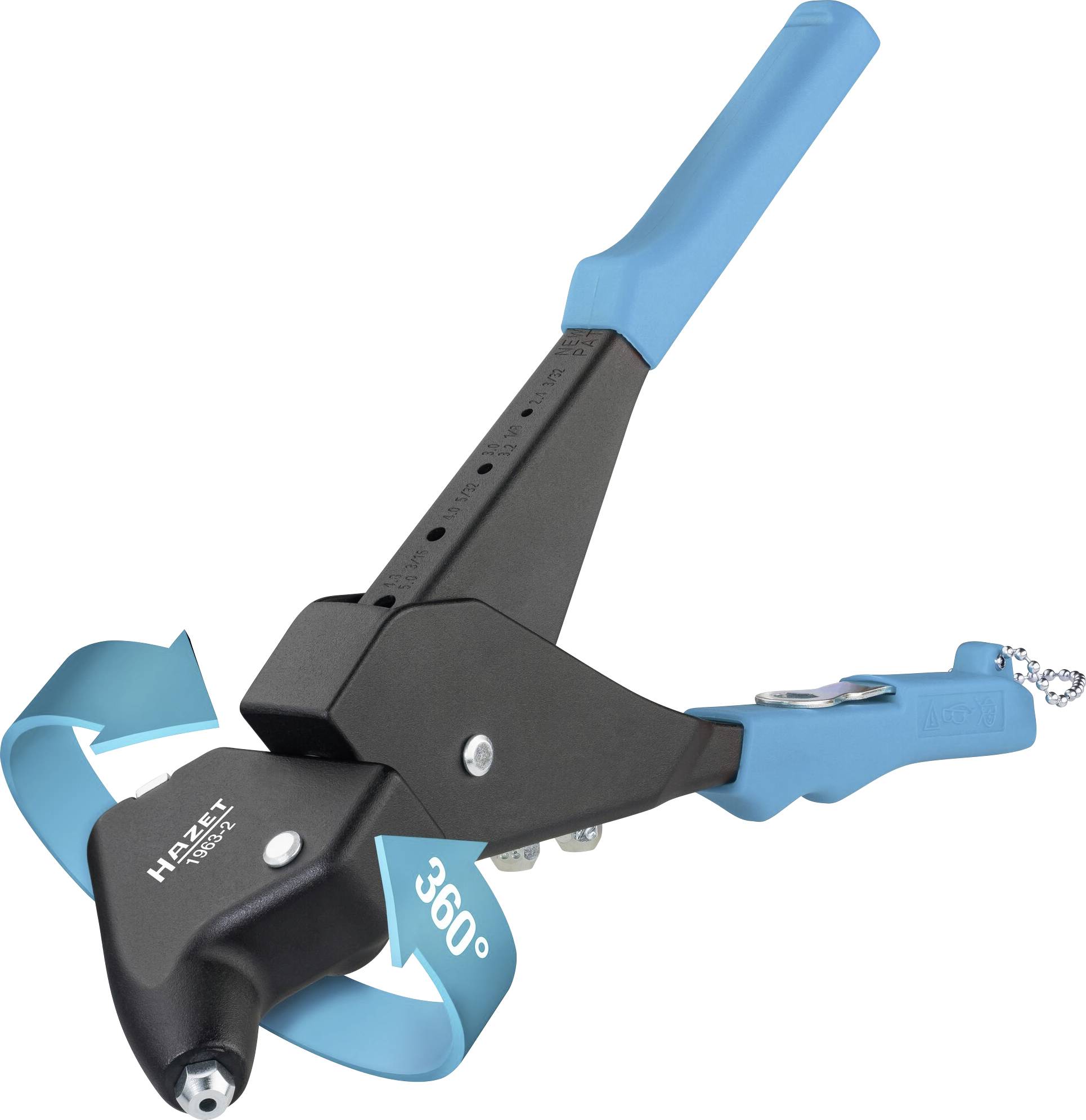 Hazet 1963-2 Nietwerkzeug 290 mm 1 St.