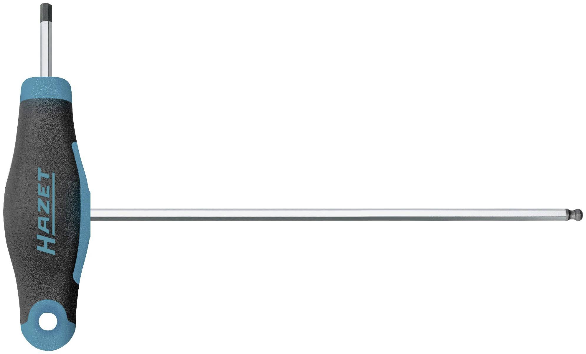 Hazet 829KK-2.5 Innen-Sechskantschraubendreher Schlüsselweite (metrisch): 2.5 mm Klingenlänge: 100